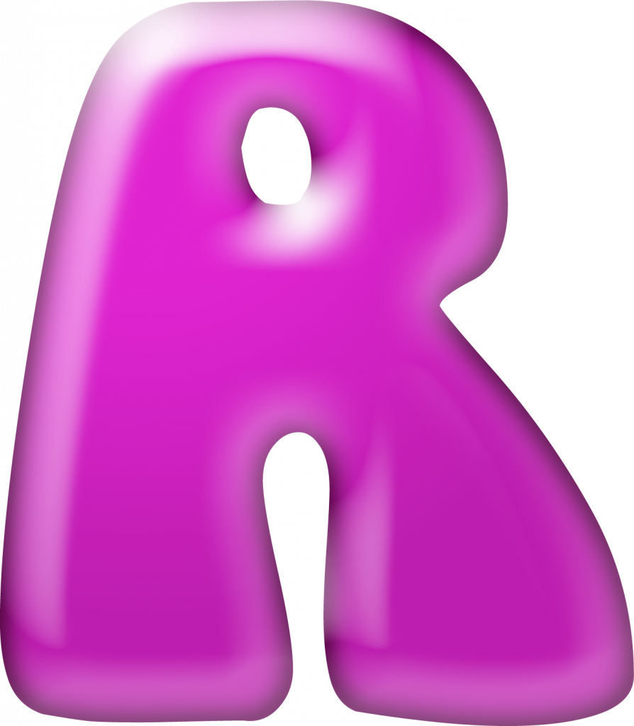 Pink Bubble Alphabet (18)