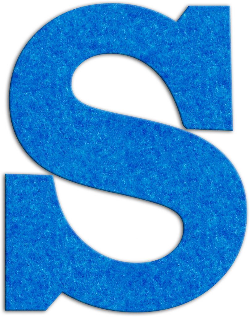 batch Free Printable Blue Felt Letter (25)