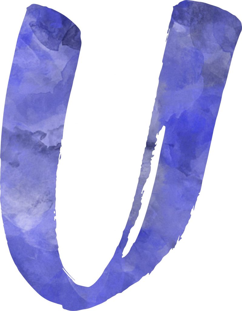 batch Free Printable Blue Watercolor Letter (21)