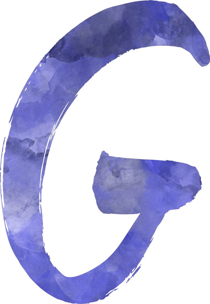 batch Free Printable Blue Watercolor Letter (7)