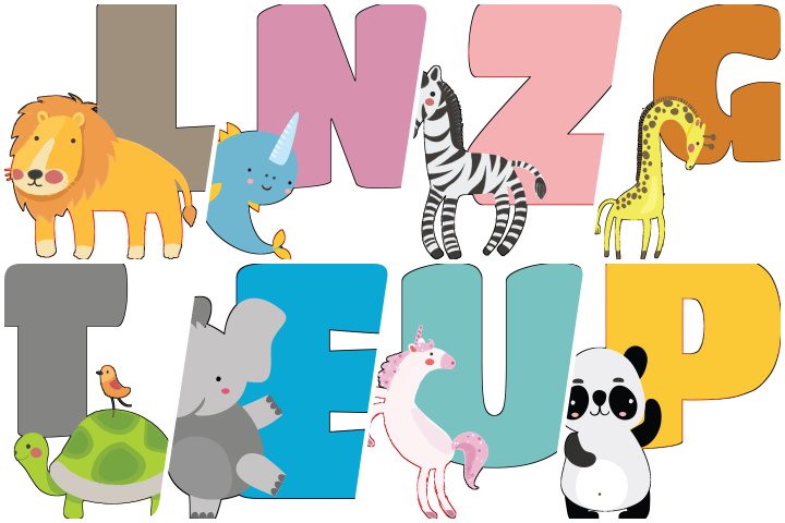 Free Printable Animals Alphabet