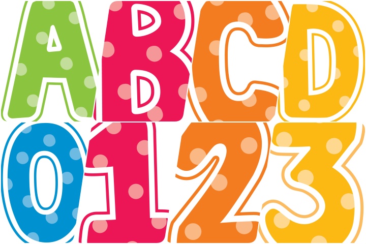 Free Printable Colorful Alphabet