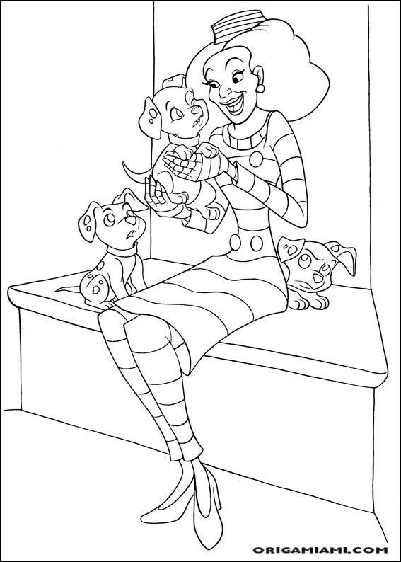 102 Dalmatians coloring page (2)