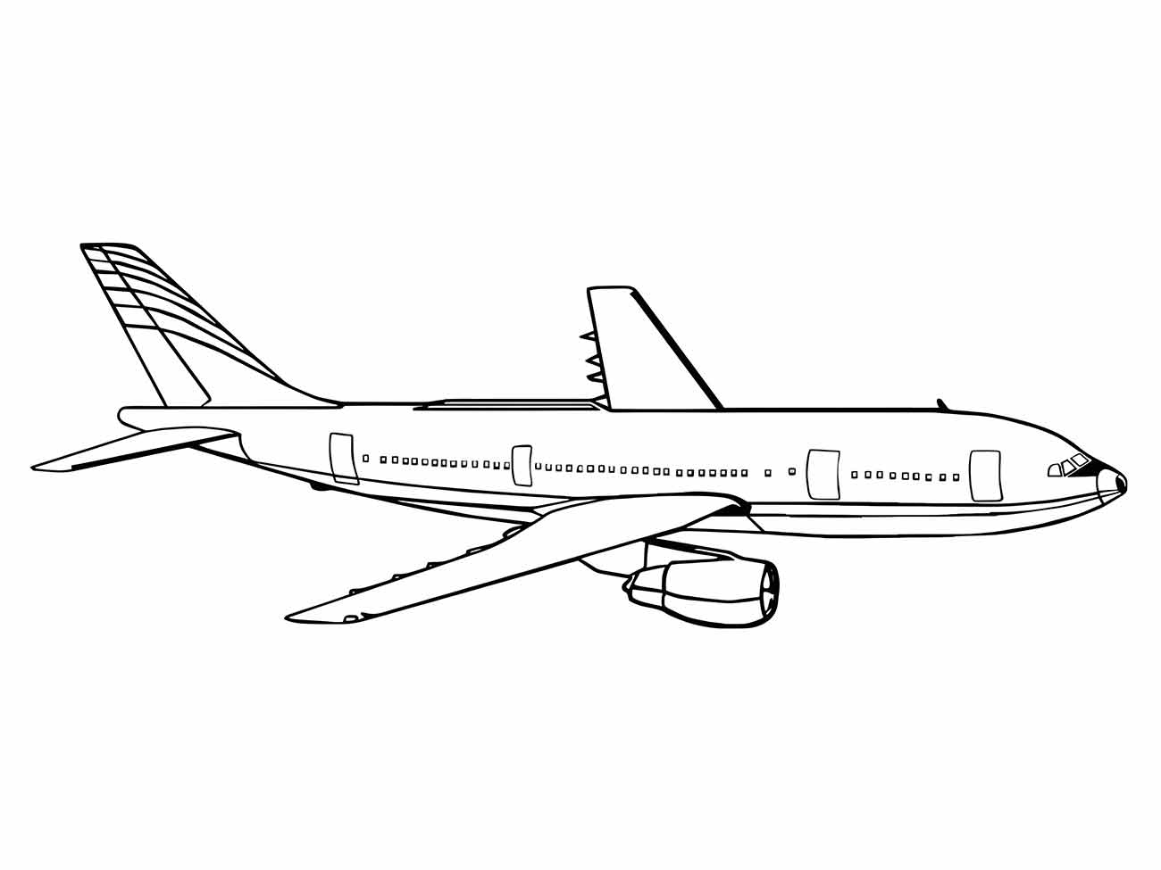 Airplanes coloring pages (12)