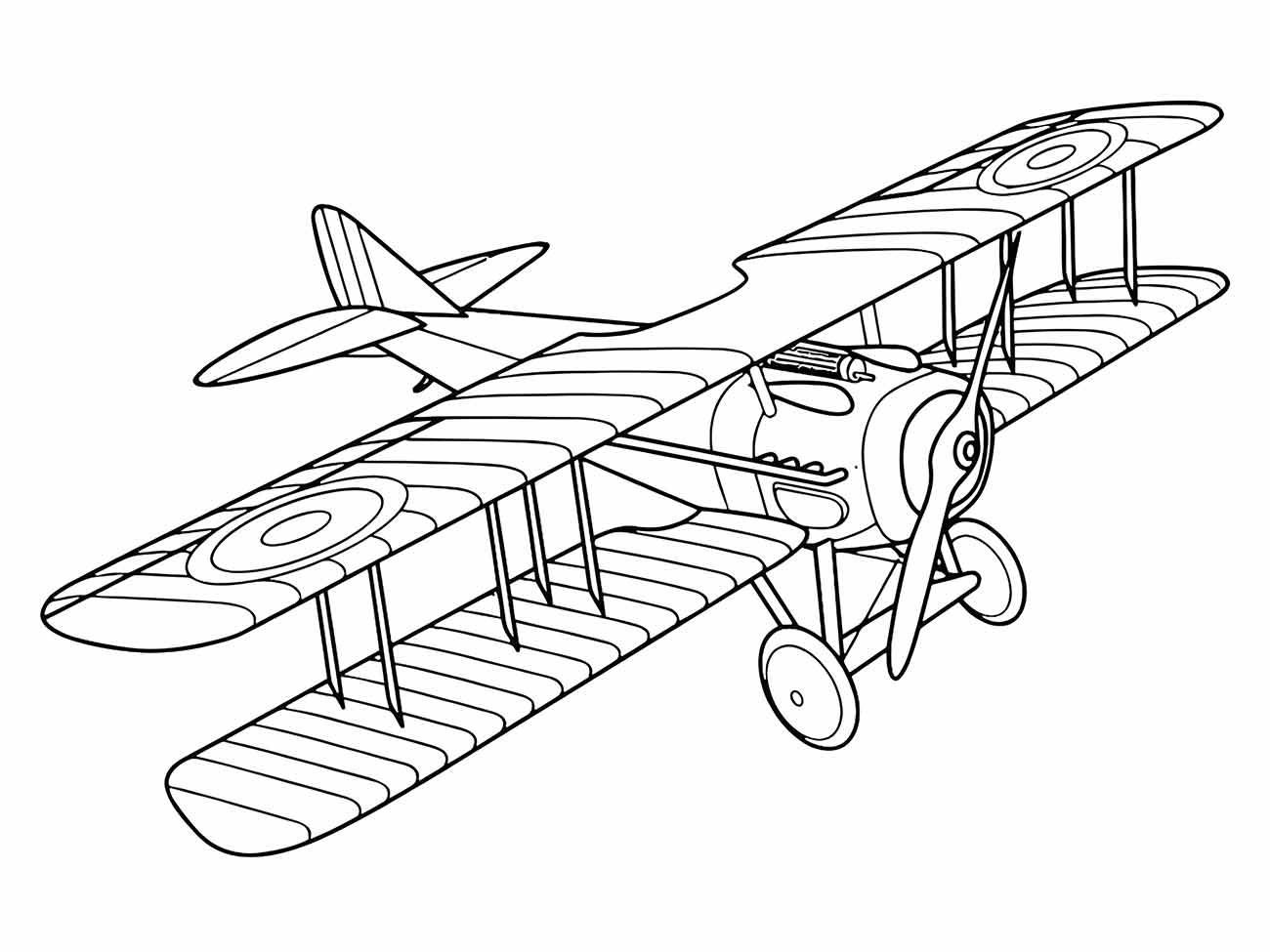 Airplanes coloring pages (18)