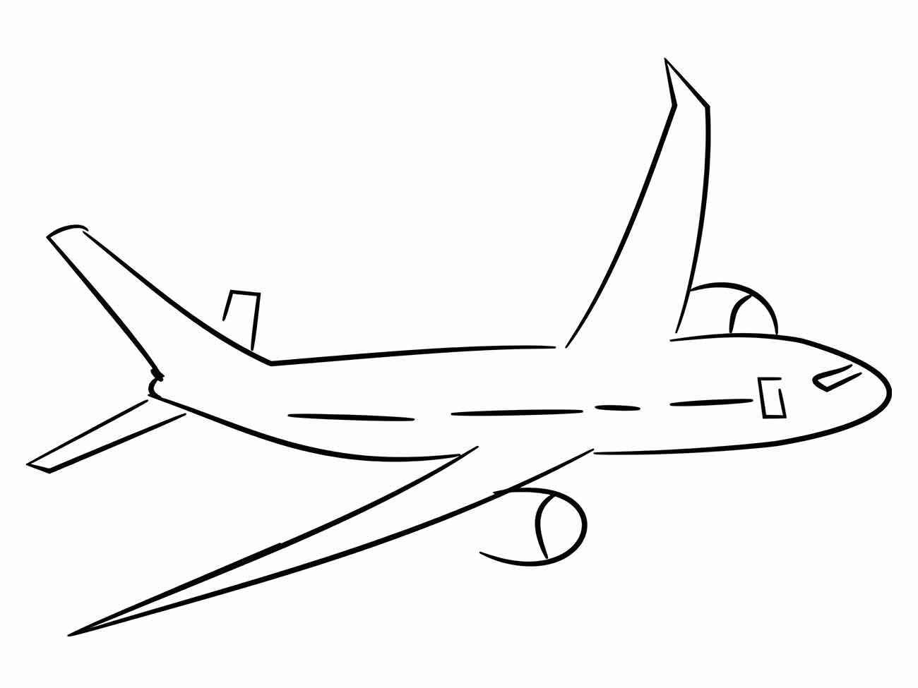 Airplanes coloring pages (2)