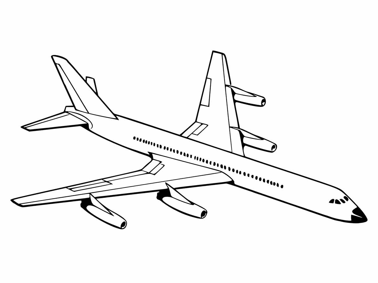 Airplanes coloring pages (20)