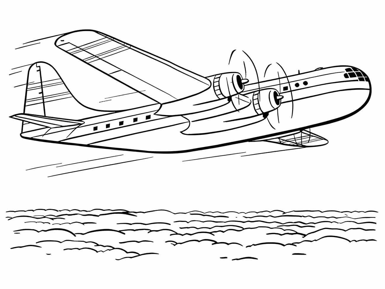 Airplanes coloring pages (23)