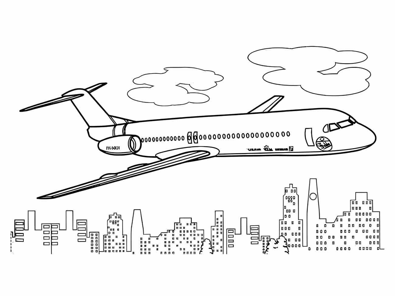 Airplanes coloring pages (28)