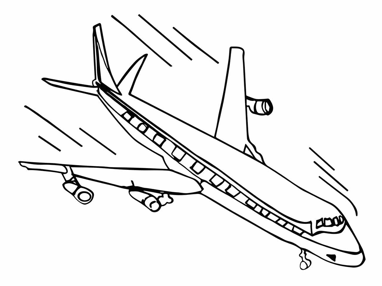 Airplanes coloring pages (3)