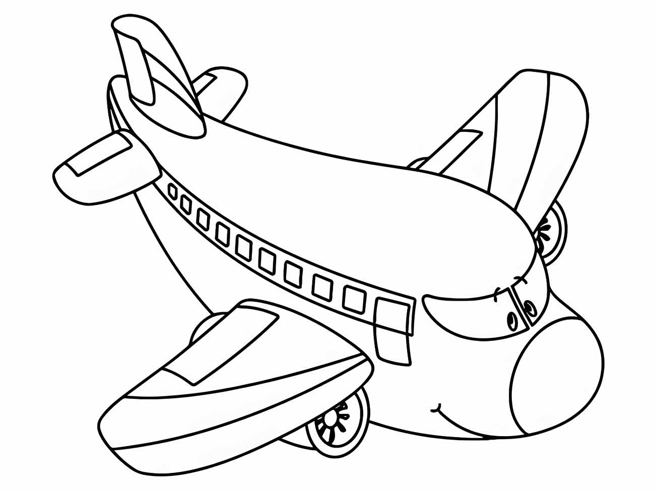 Airplanes coloring pages (35)