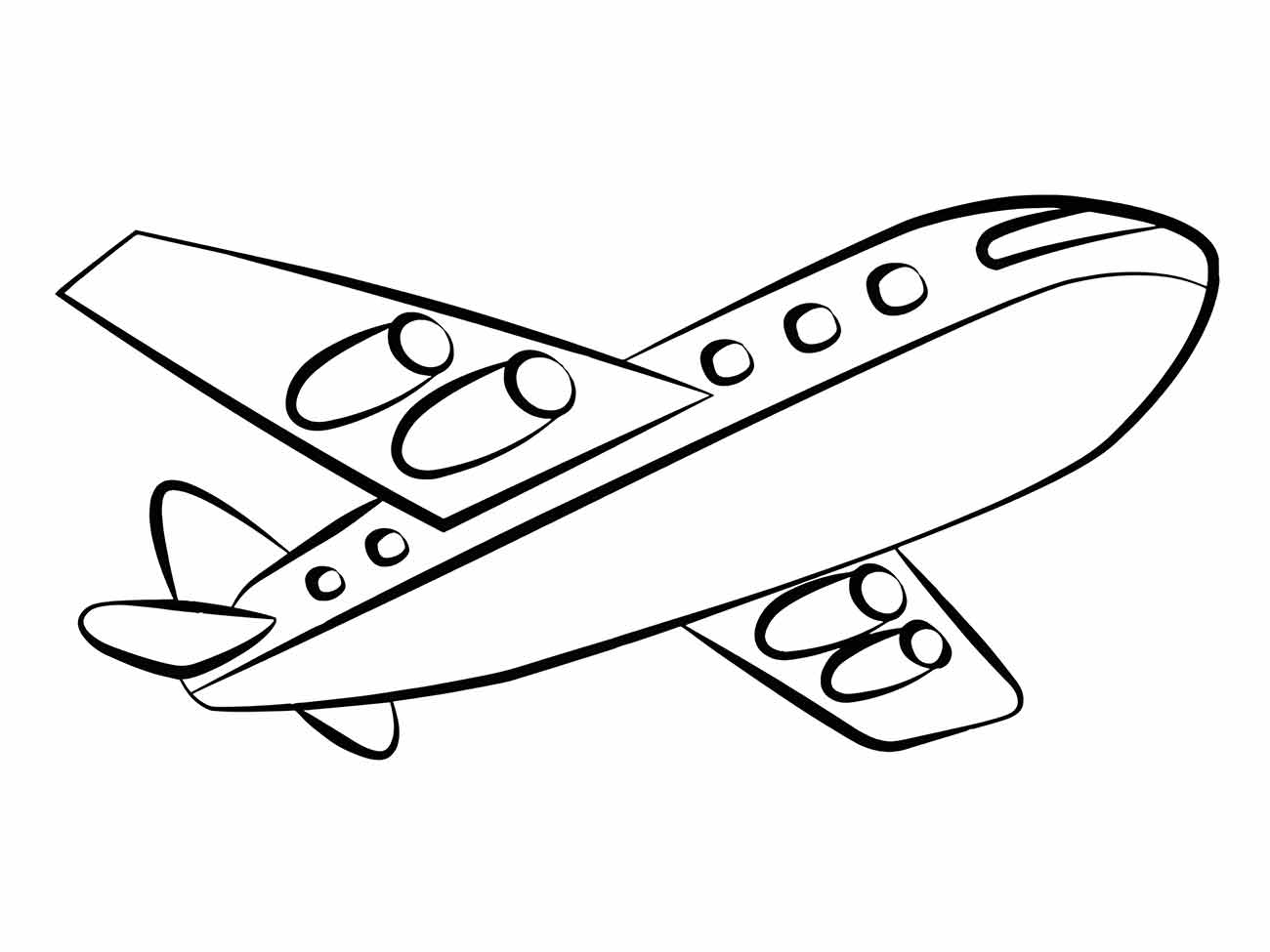 Airplanes coloring pages (4)