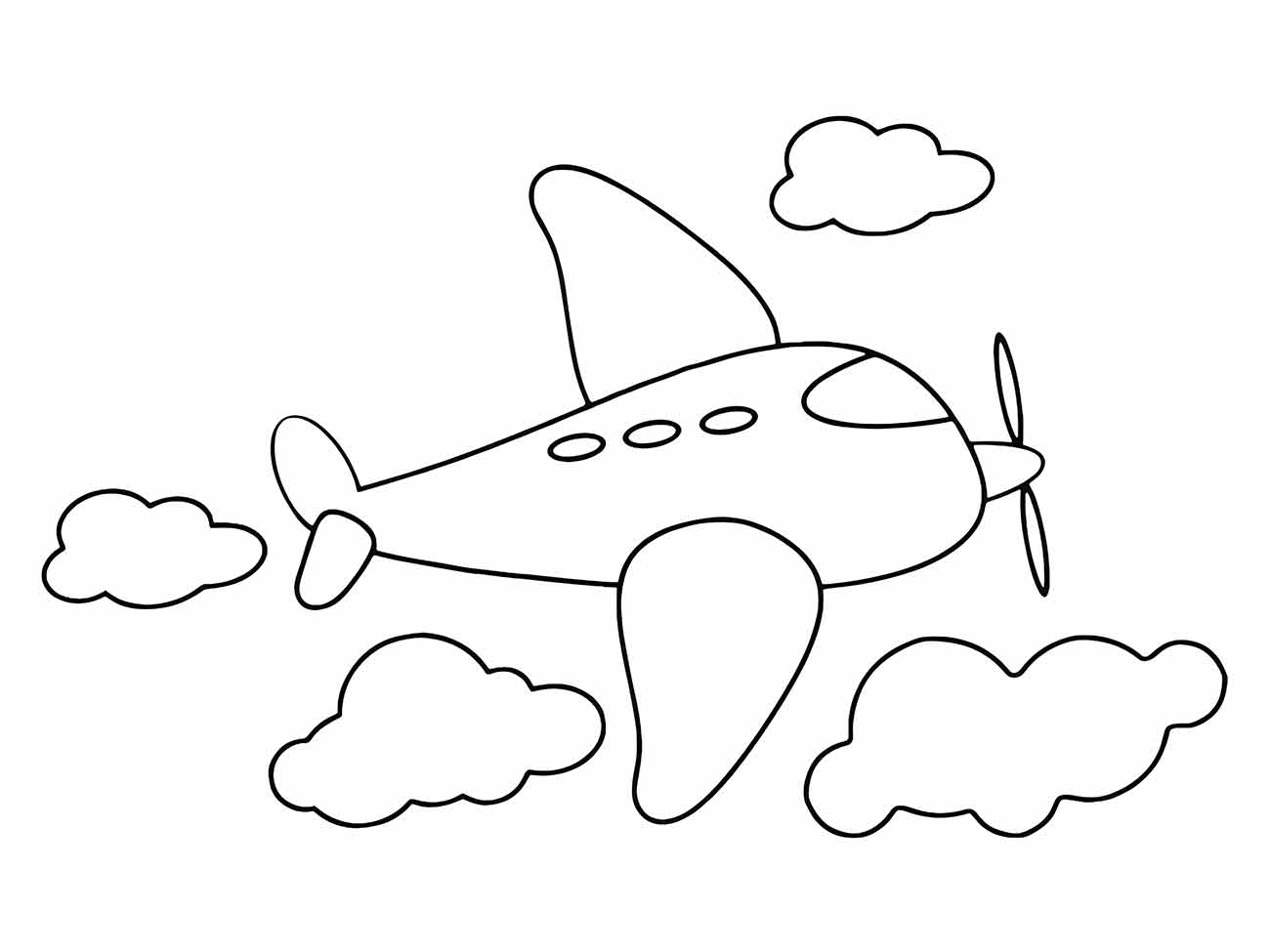 Airplanes coloring pages (41)