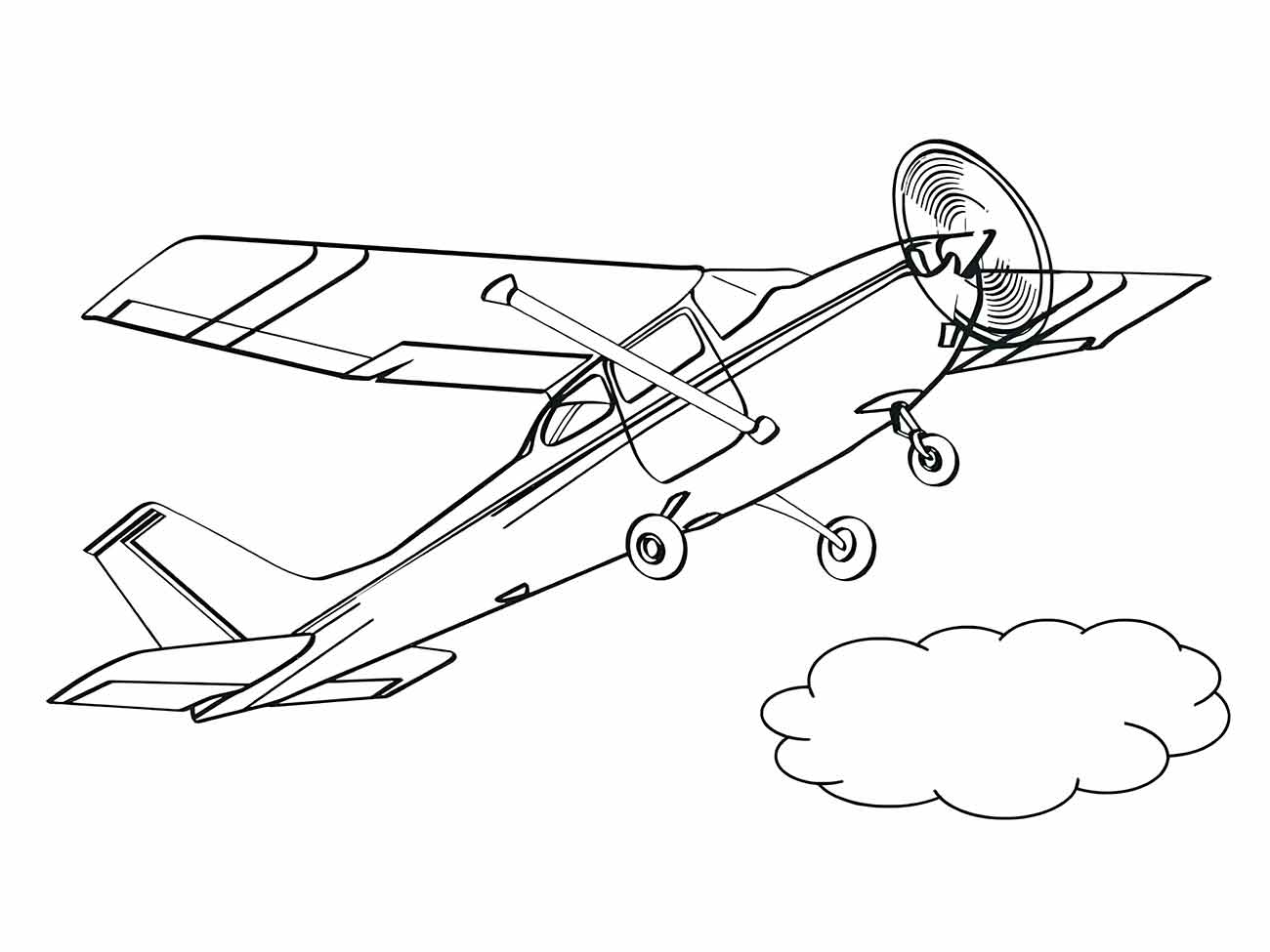 Airplanes coloring pages (47)