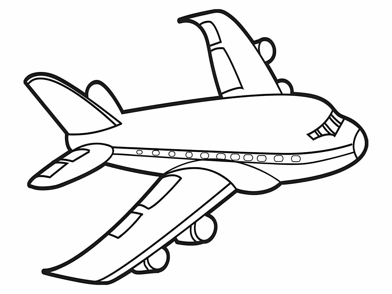 Airplanes coloring pages (5)