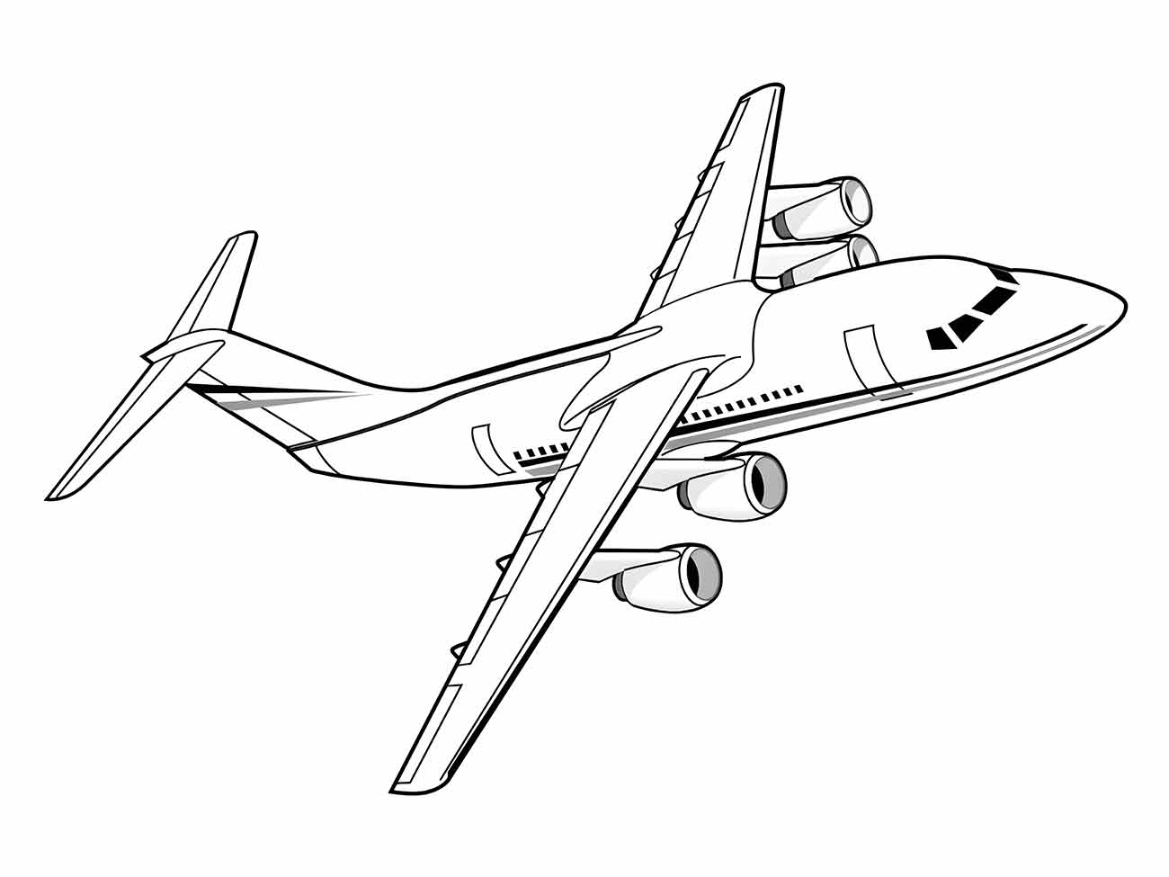 Airplanes coloring pages (9)