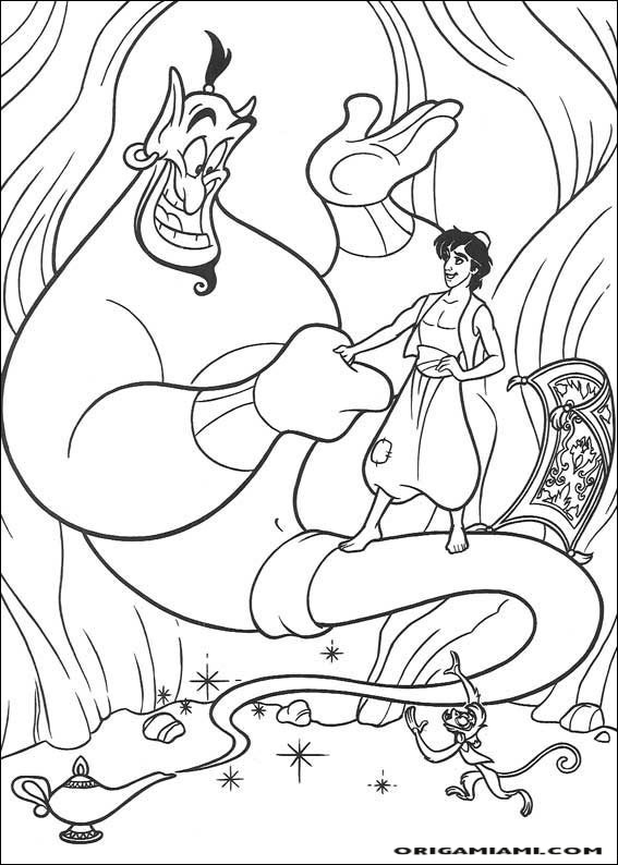 Aladdin coloring page (12)