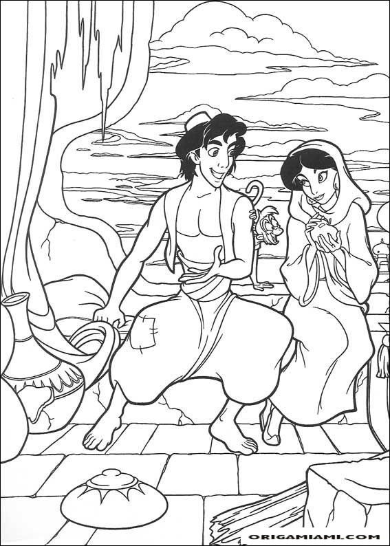 Aladdin coloring page (13)