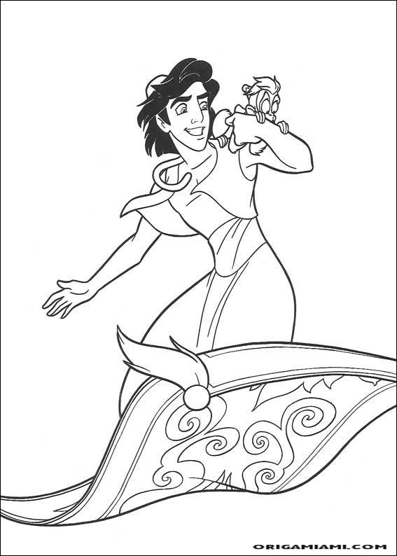 Aladdin coloring page (18)