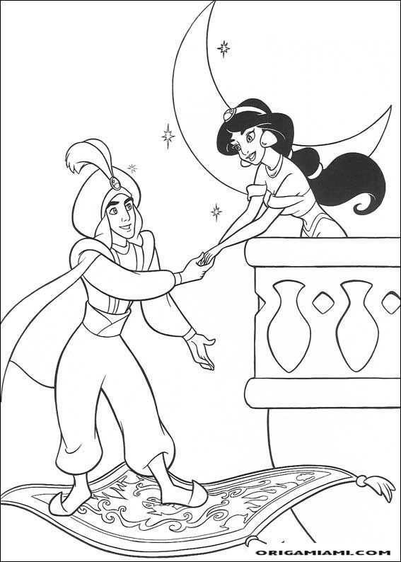 Aladdin coloring page (24)