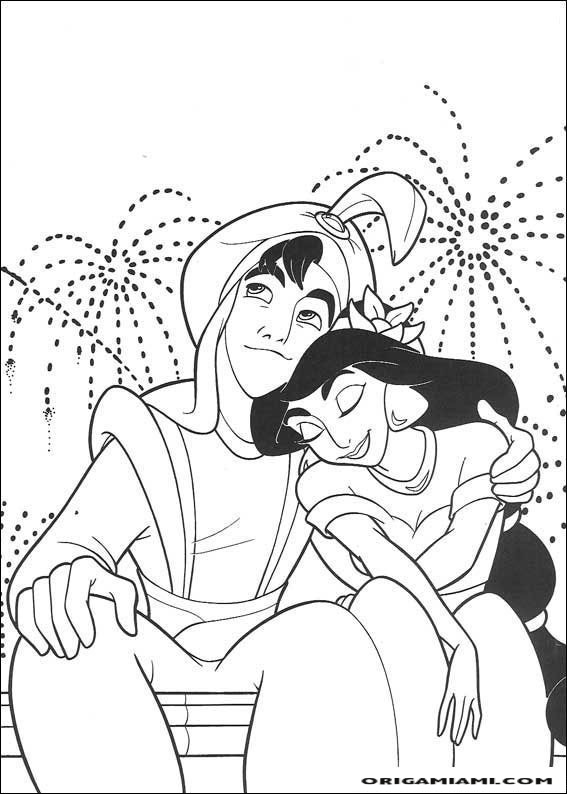 Aladdin coloring page (26)