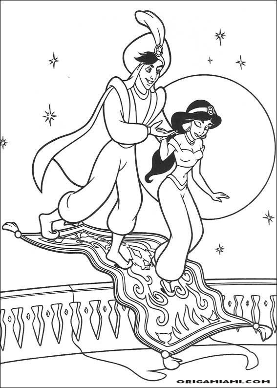 Aladdin coloring page (29)