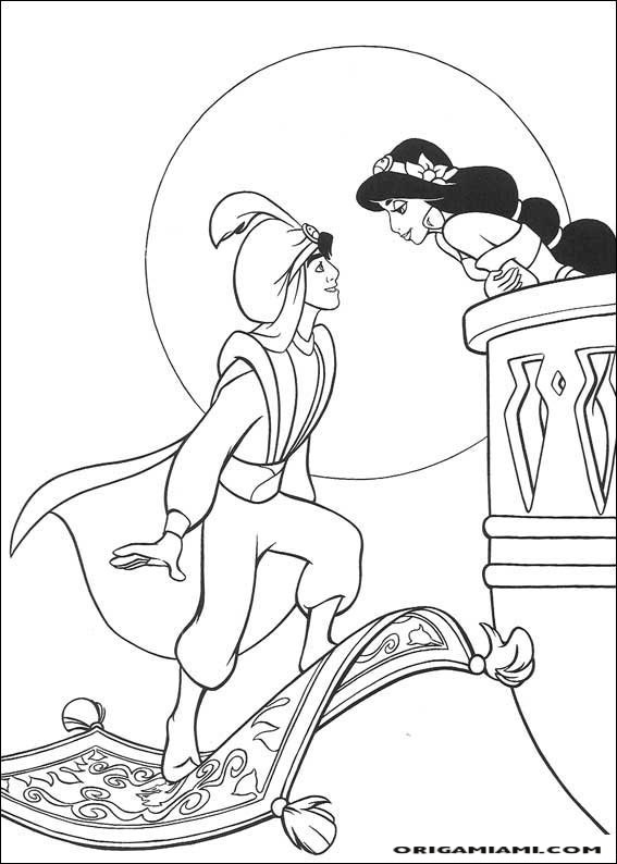 Aladdin coloring page (30)