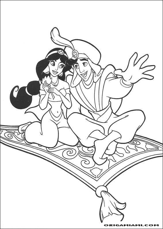 Aladdin coloring page (31)