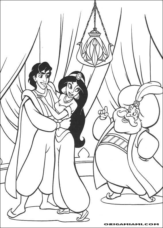 Aladdin coloring page (32)