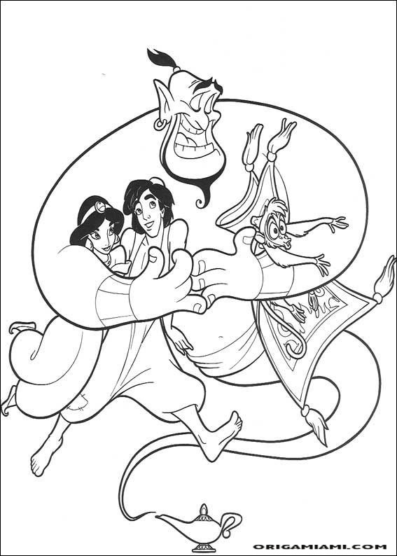 Aladdin coloring page (34)