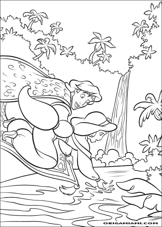 Aladdin coloring page (40)