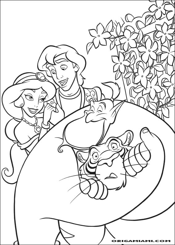 Aladdin coloring page (41)