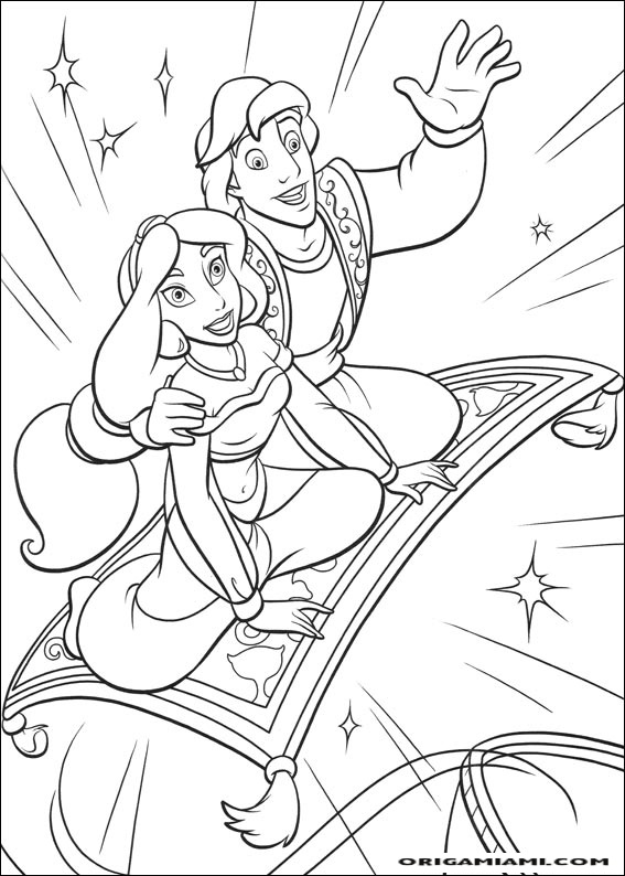 Aladdin coloring page (43)