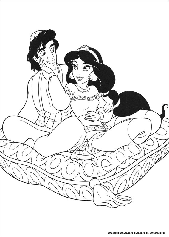 Aladdin coloring page (44)