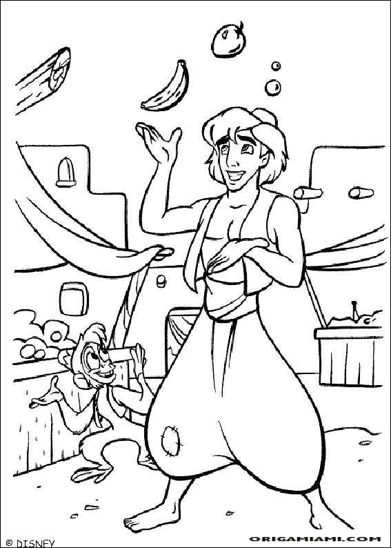 Aladdin coloring page (5)