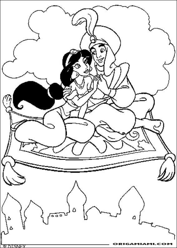 Aladdin coloring page (6)