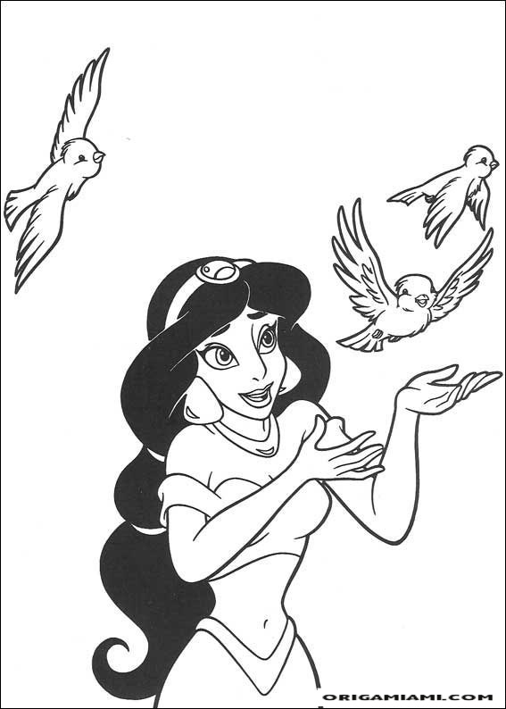 Aladdin coloring page (7)