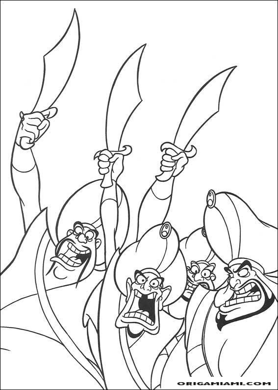 Aladdin coloring page (8)