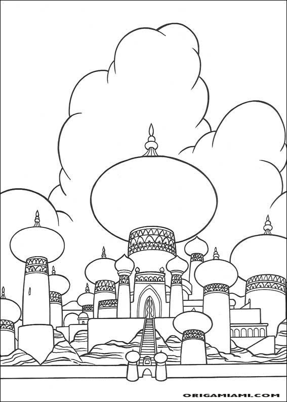 Aladdin coloring page (9)