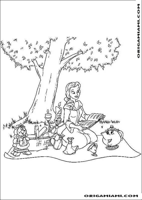 Alice in Wonderland coloring page (11)