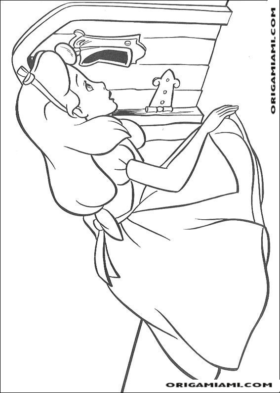 Alice in Wonderland coloring page (18)