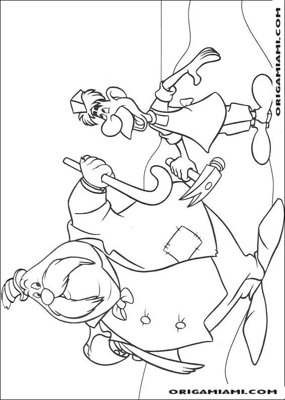 Alice in Wonderland coloring page (19)