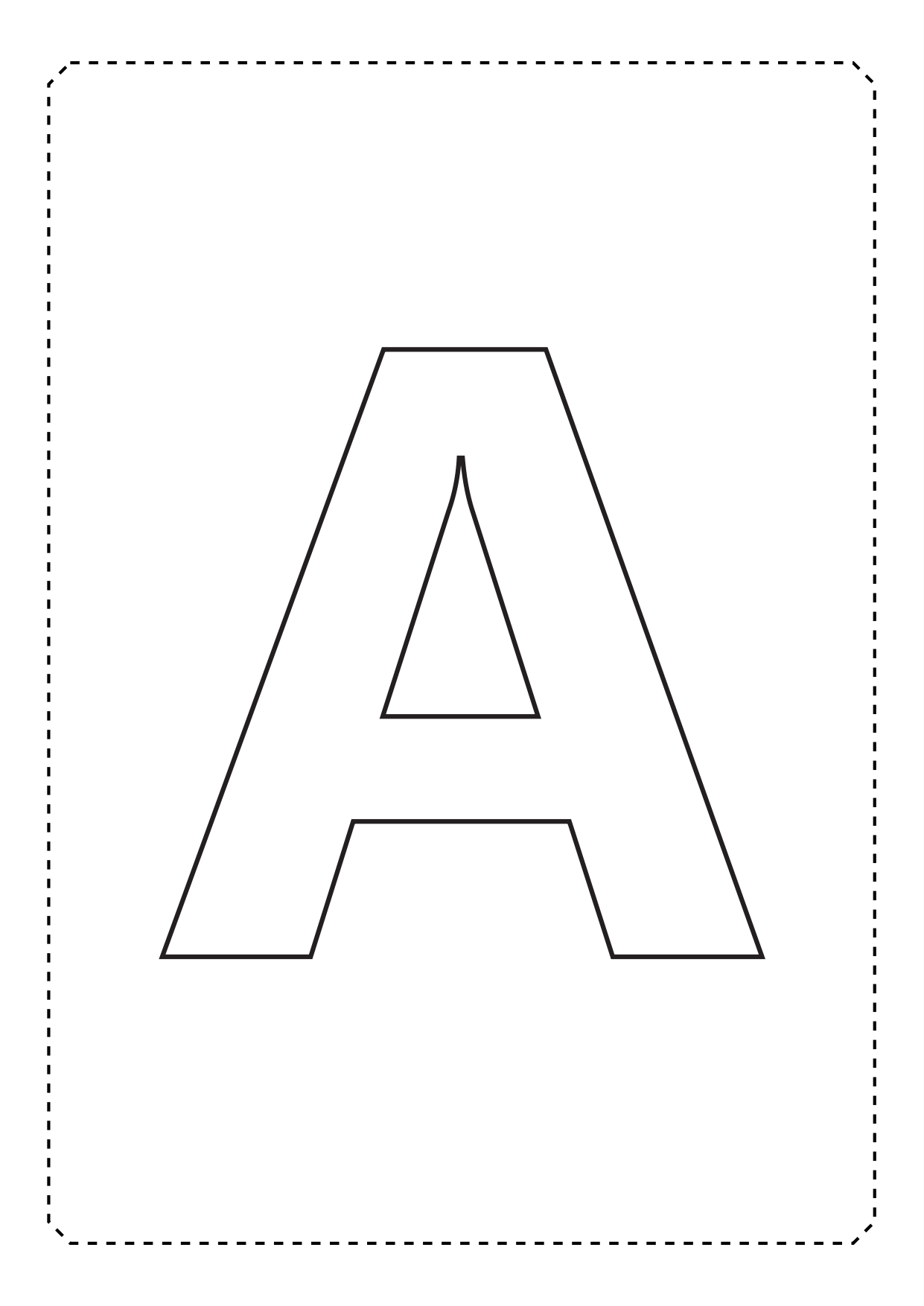 Alphabet coloring letters (1)