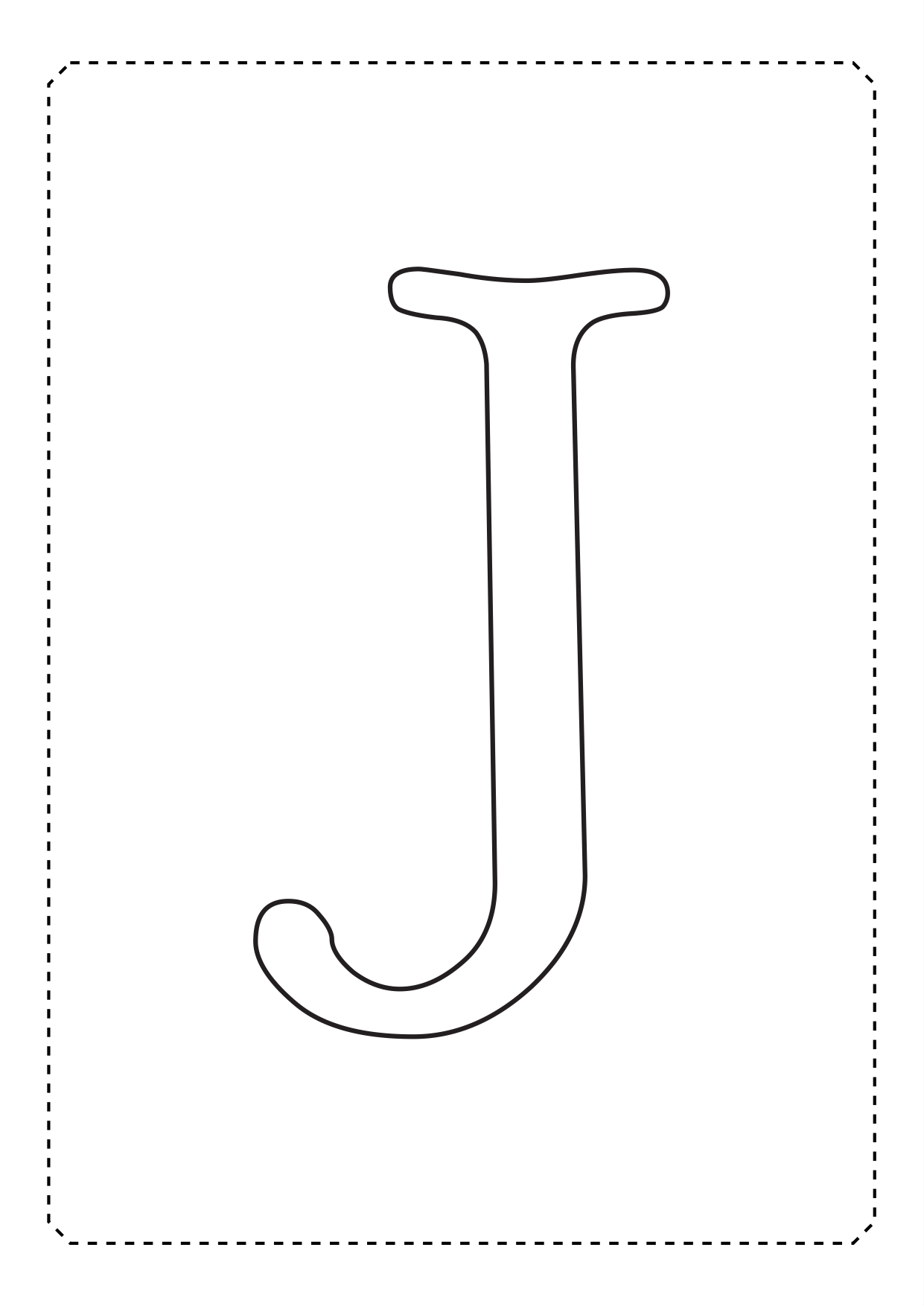 Alphabet coloring letters (10)