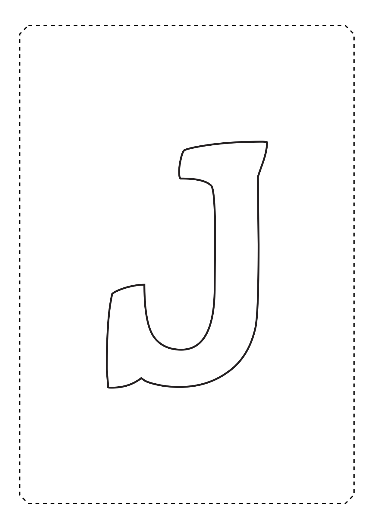 Alphabet coloring letters (10)