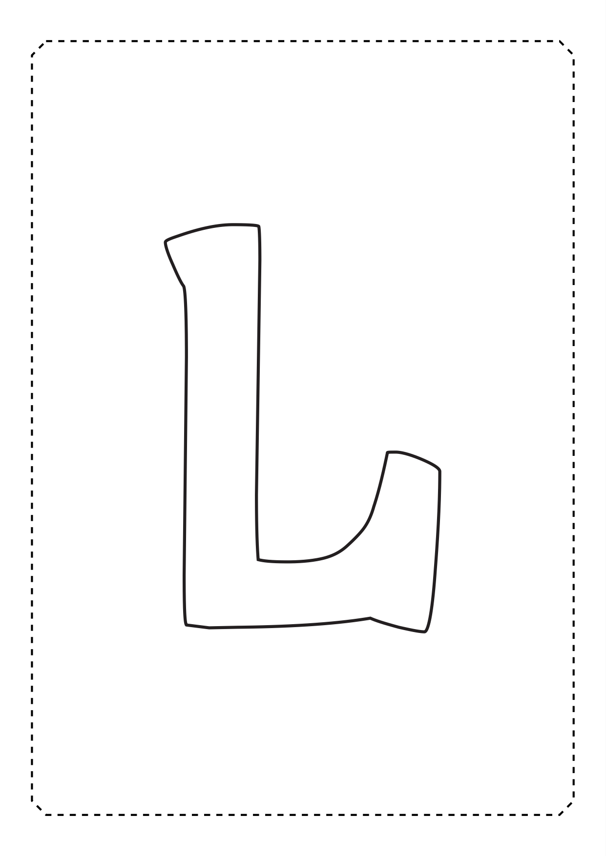 Alphabet coloring letters (12)