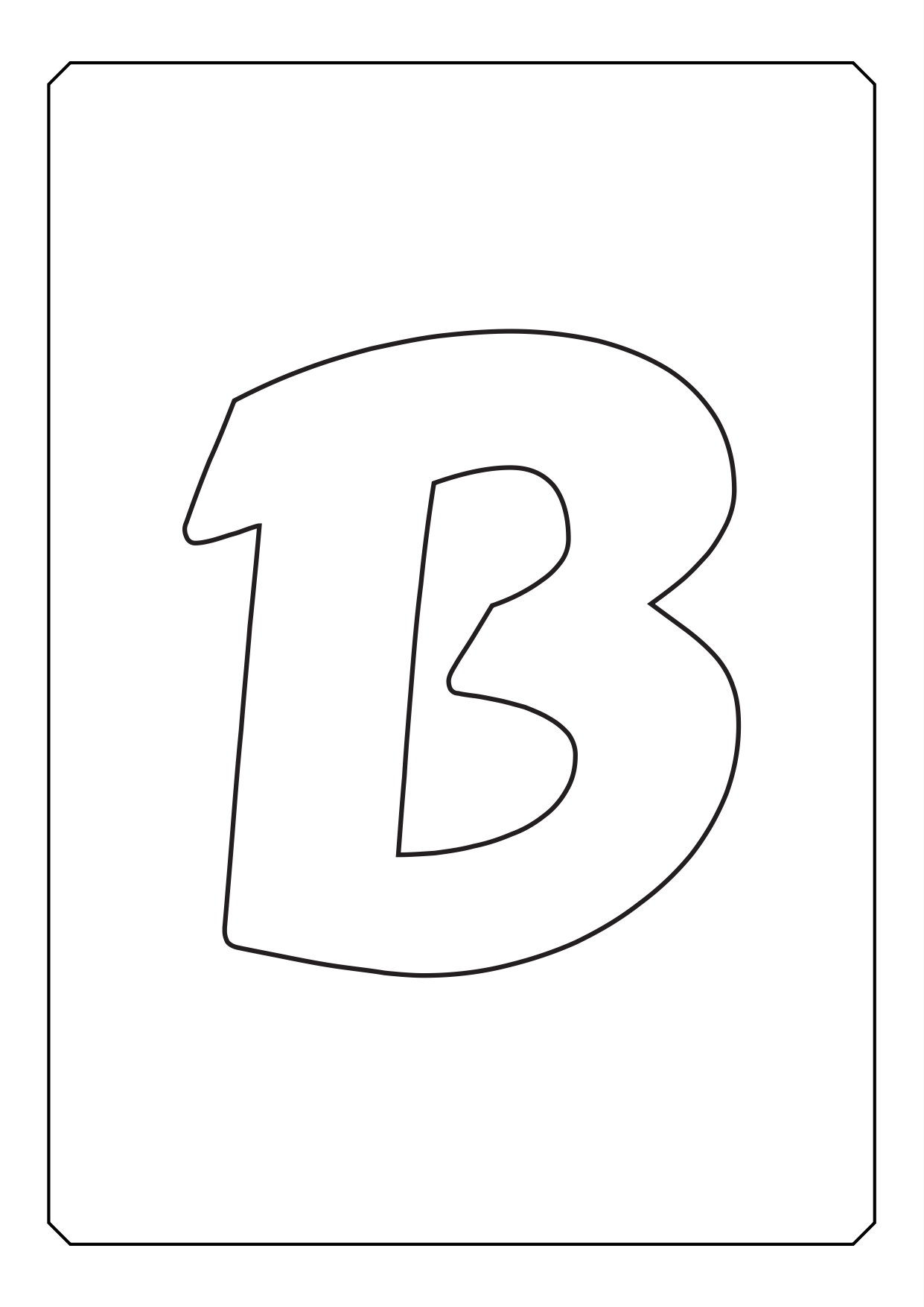 Alphabet coloring letters (2)