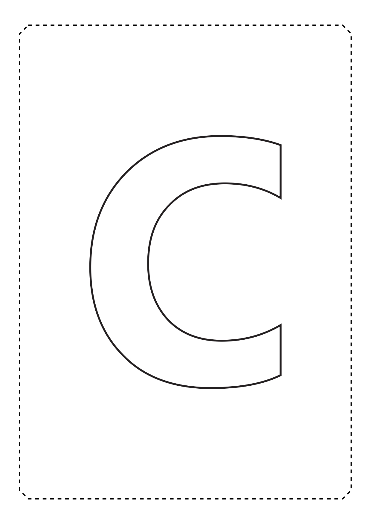 Alphabet coloring letters (3)