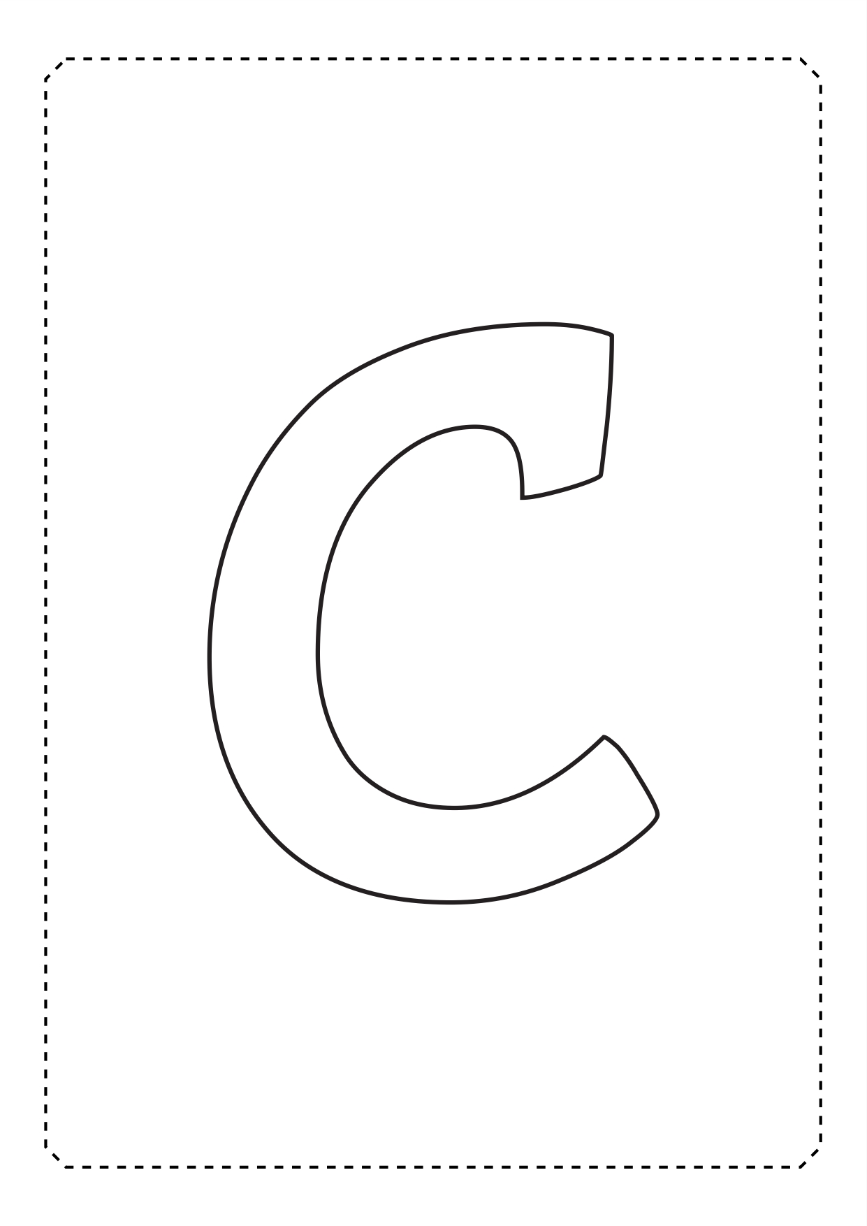 Alphabet coloring letters (3)