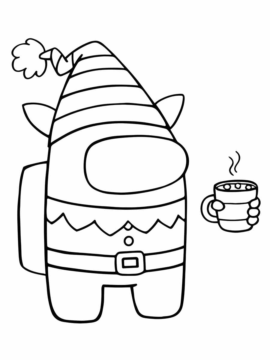 Among Us coloring page (17)